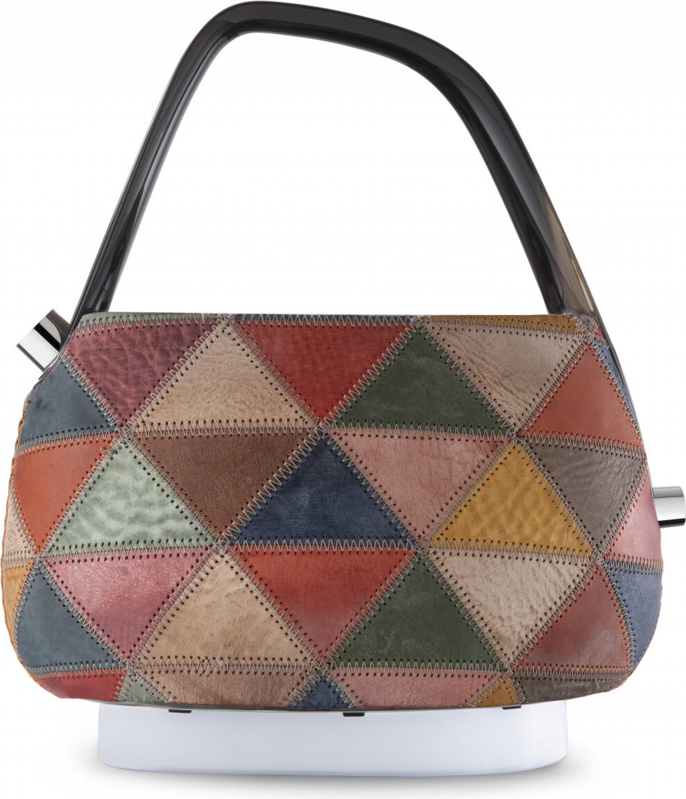 Czajnik elektryczny z regulacją temperatury Jacqueline 1 2 l skóra patchwork
