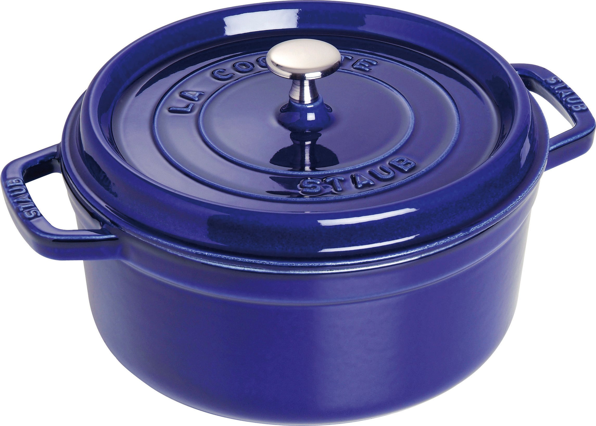 Garnek La Cocotte 3 8 l niebieski żeliwny