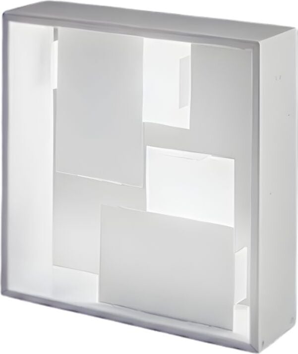 Lampa stołowa i ścienna Fato 35 cm biała