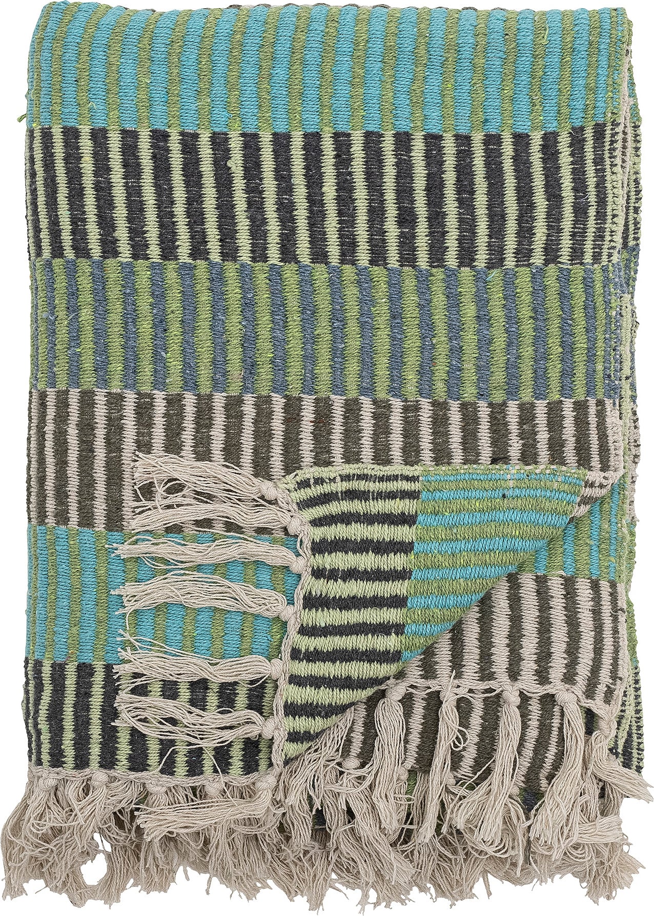 Koc Isnel 130 x 160 cm niebieski