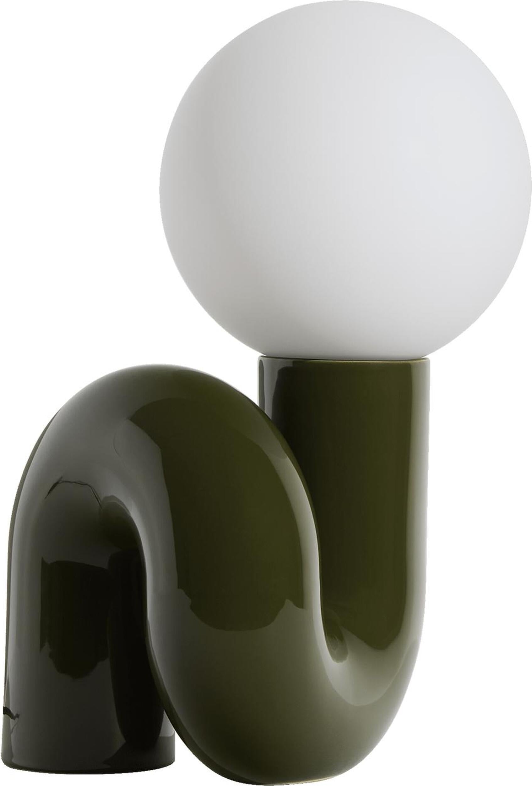 Lampa stołowa Neotenic 51 cm zielona