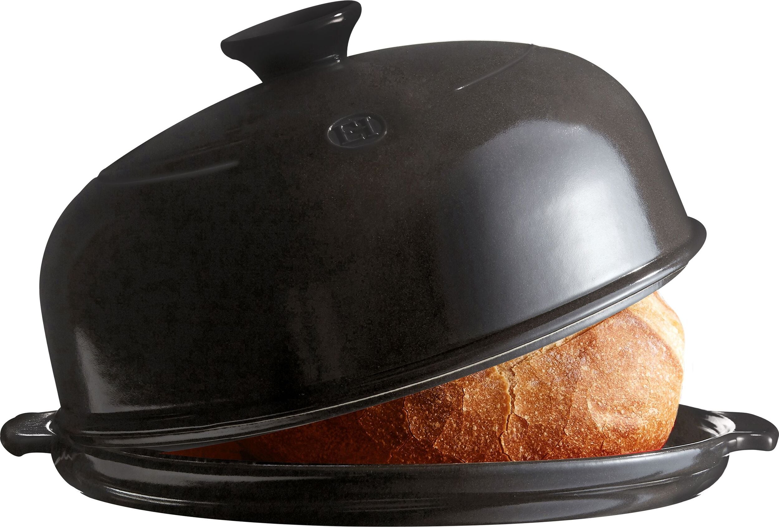 Forma do pieczenia chleba Emile Henry okrągła 4 5 l czarna