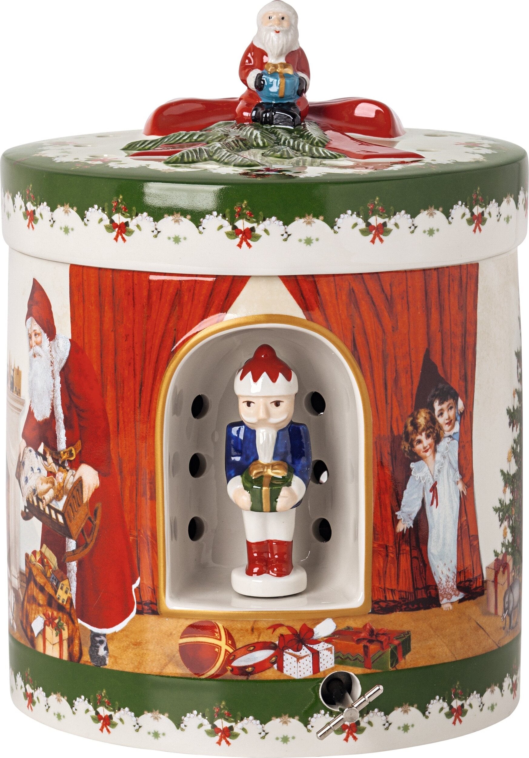 Pudełko do przechowywania Christmas Toys okrągłe