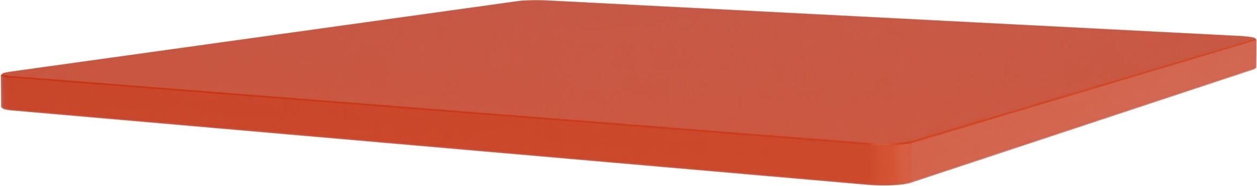 Blat MDF do systemu modułowego Panton Wire 34 8 x 34 8 cm czerwony