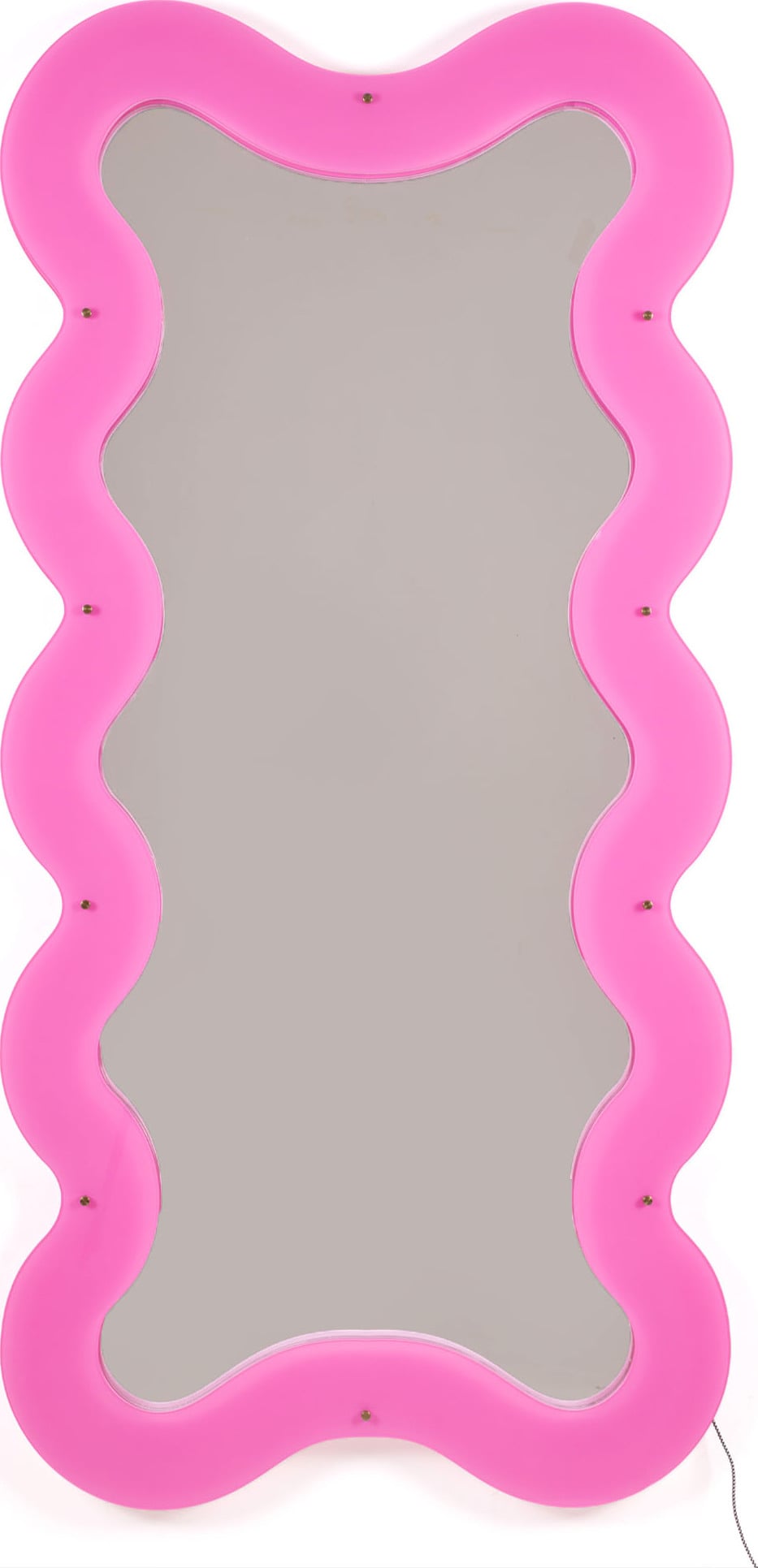 Lustro ścienne Supercurve 90 x 185 cm z podświetleniem LED