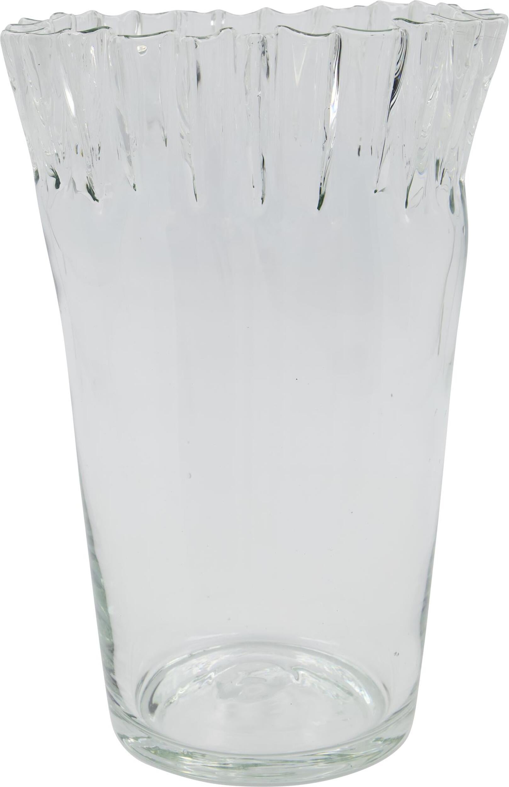 Wazon Fold 28 cm przezroczysty