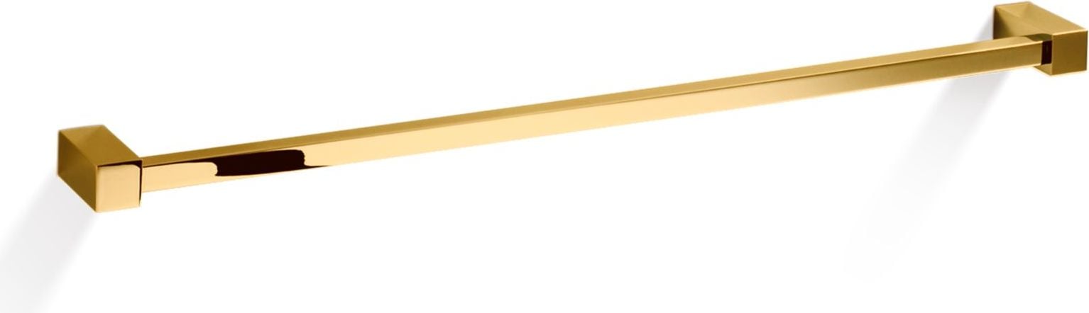 Wieszak reling na ręczniki Corner 80 cm złoty