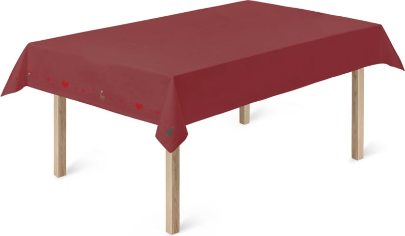 Obrus Christmas Fable 150 x 320 cm czerwony