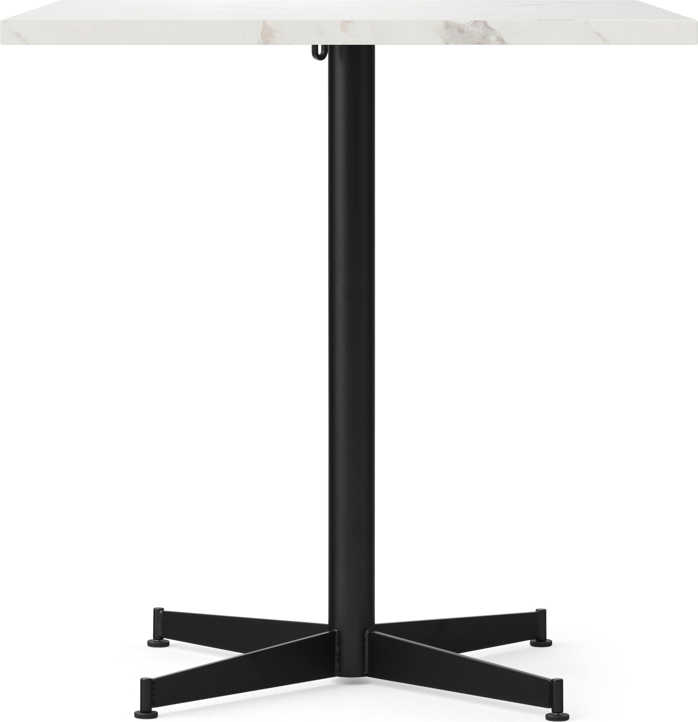 Stół z czarną podstawą Nook Star Base Estremoz kwadratowy 73 cm