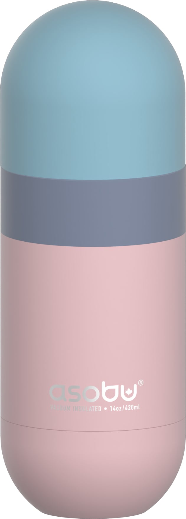 Butelka termiczna Orb 420 ml pastelowy różowy