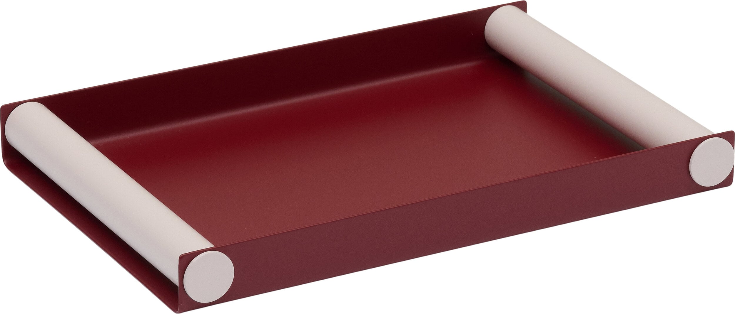 Taca do serwowania Ray Tray M burgundowa