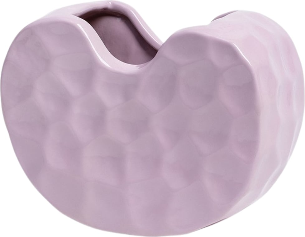 Osłonka na doniczkę Clay liliowa