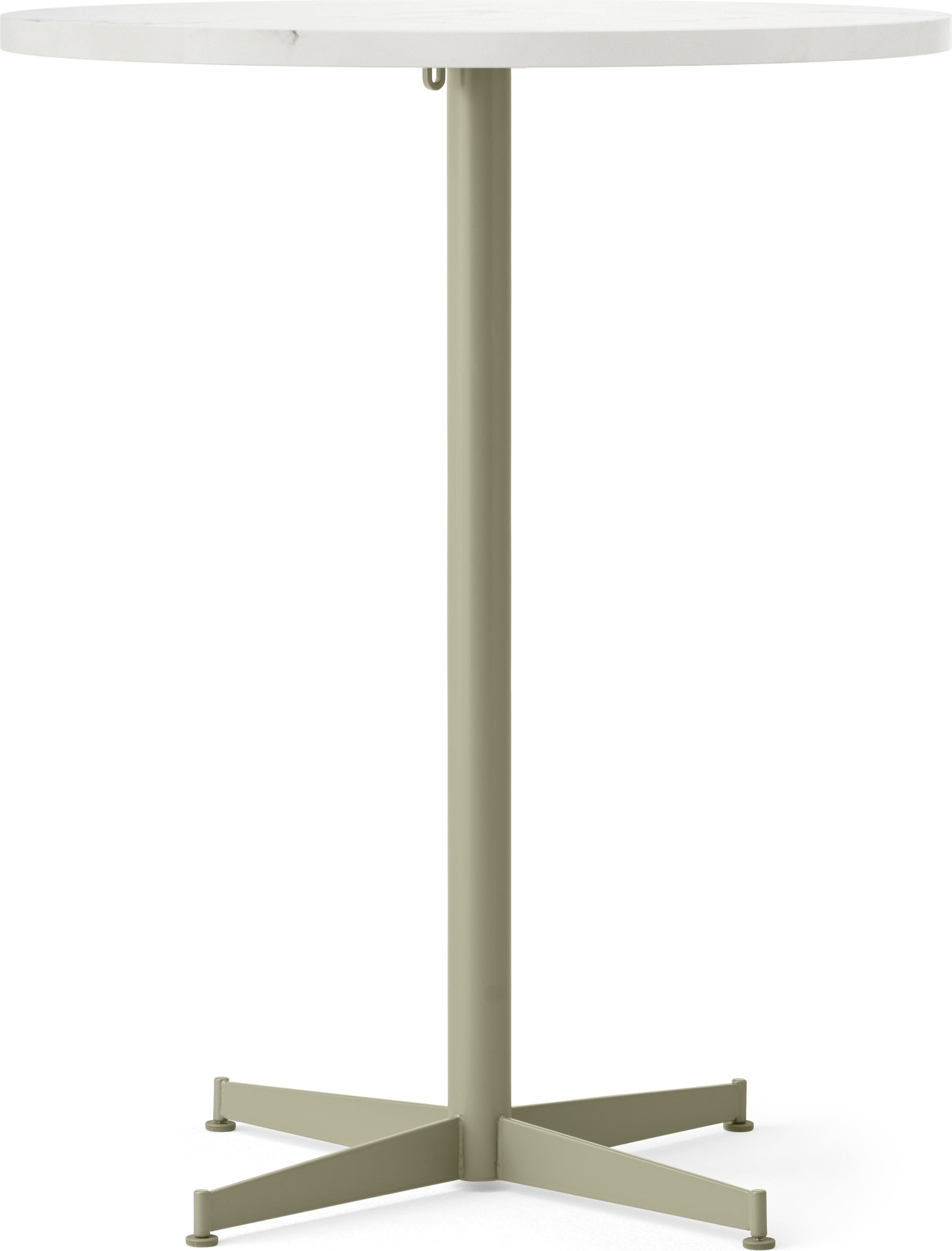 Stół barowy z oliwkową podstawą Nook Star Base Estremoz niski 80 cm