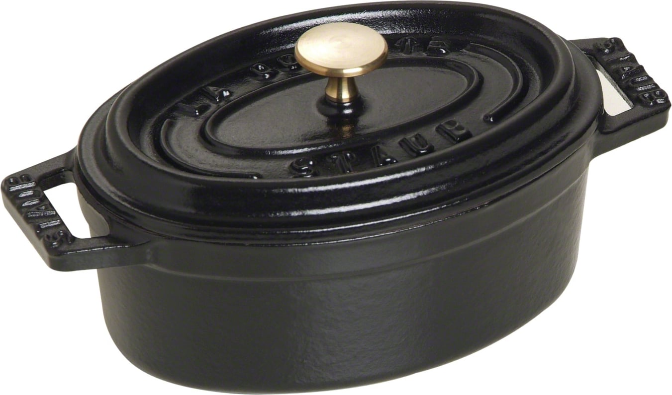 Garnek Mini Cocotte owalny 250 ml czarny
