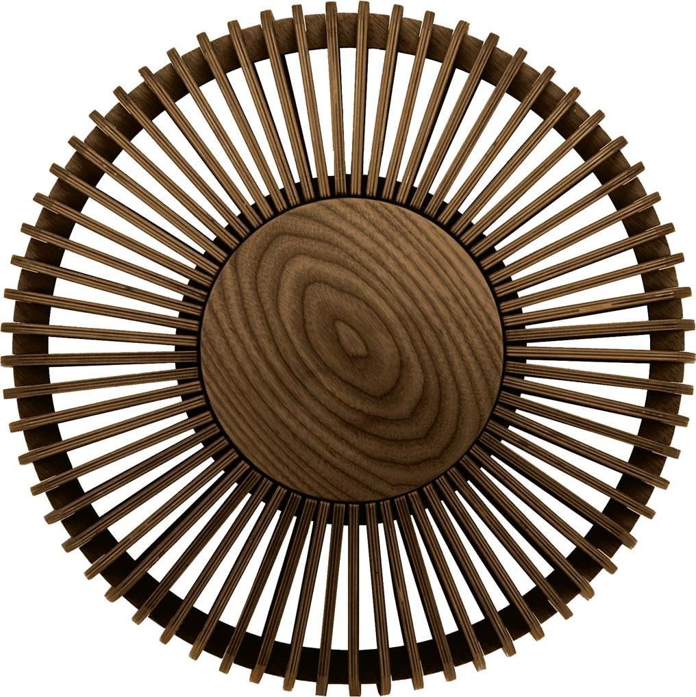 Kinkiet Clava Up 35 cm ciemny dąb