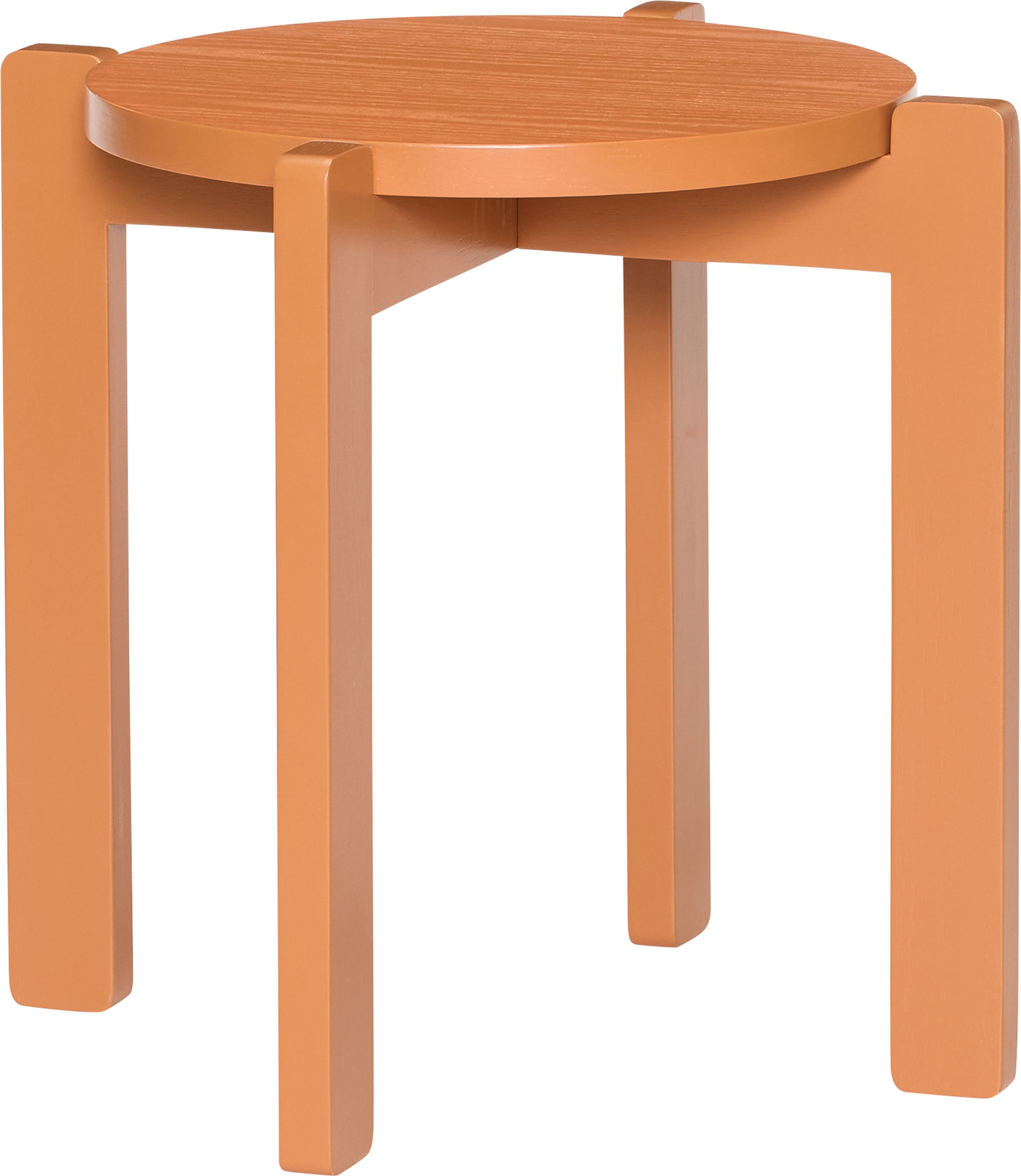 Stołek Always 42 cm pomarańczowy