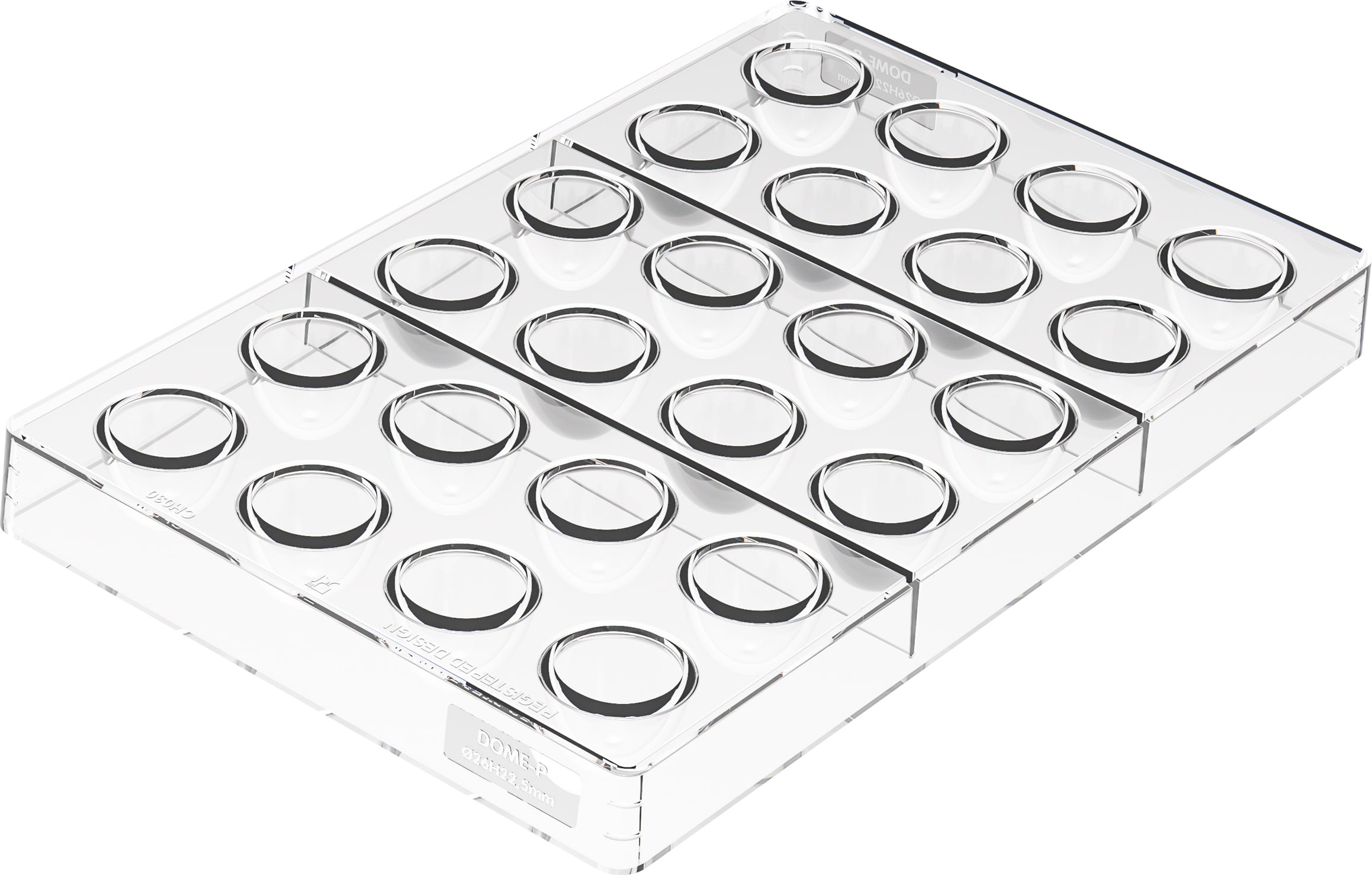 Forma do czekoladek Kit Dome 01