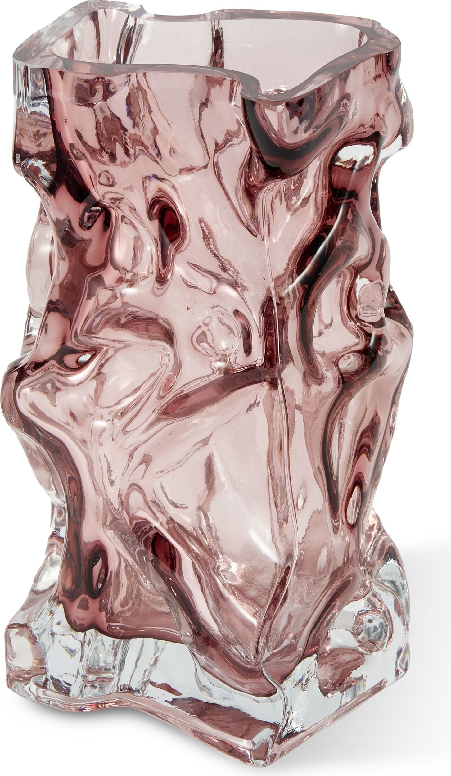 Wazon Ice różowy