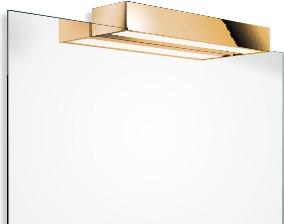 Lampa nad lustro Box Clip On LED 40 cm złota
