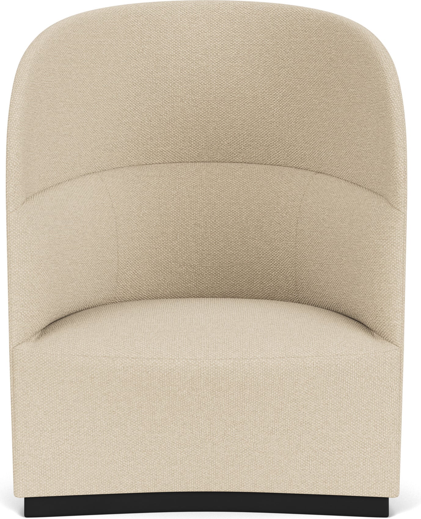 Fotel z wysokim oparciem Tearoom 89 cm piaskowy