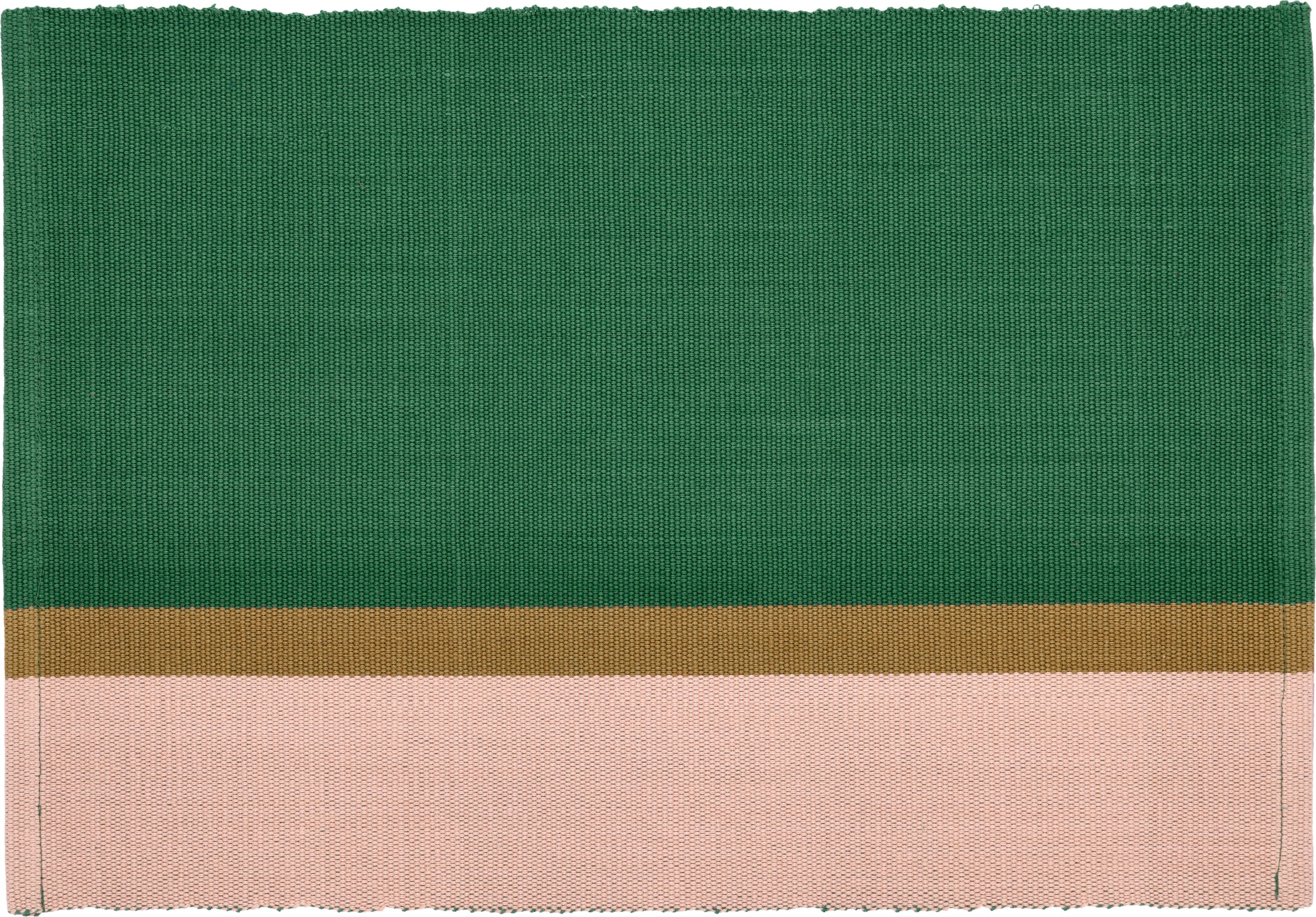 Podkładka pod talerz Impression 33 x 48 cm zielono-różowa