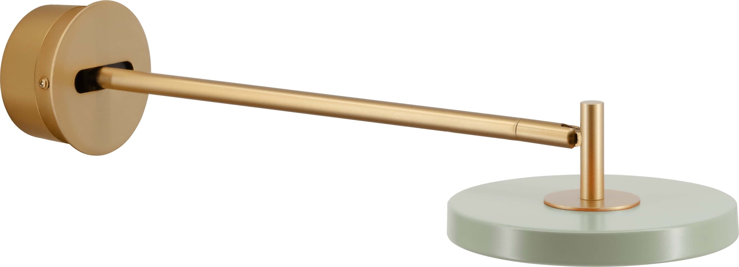 Kinkiet Asteria 44 6 cm oliwkowy z zawieszeniem ściennym
