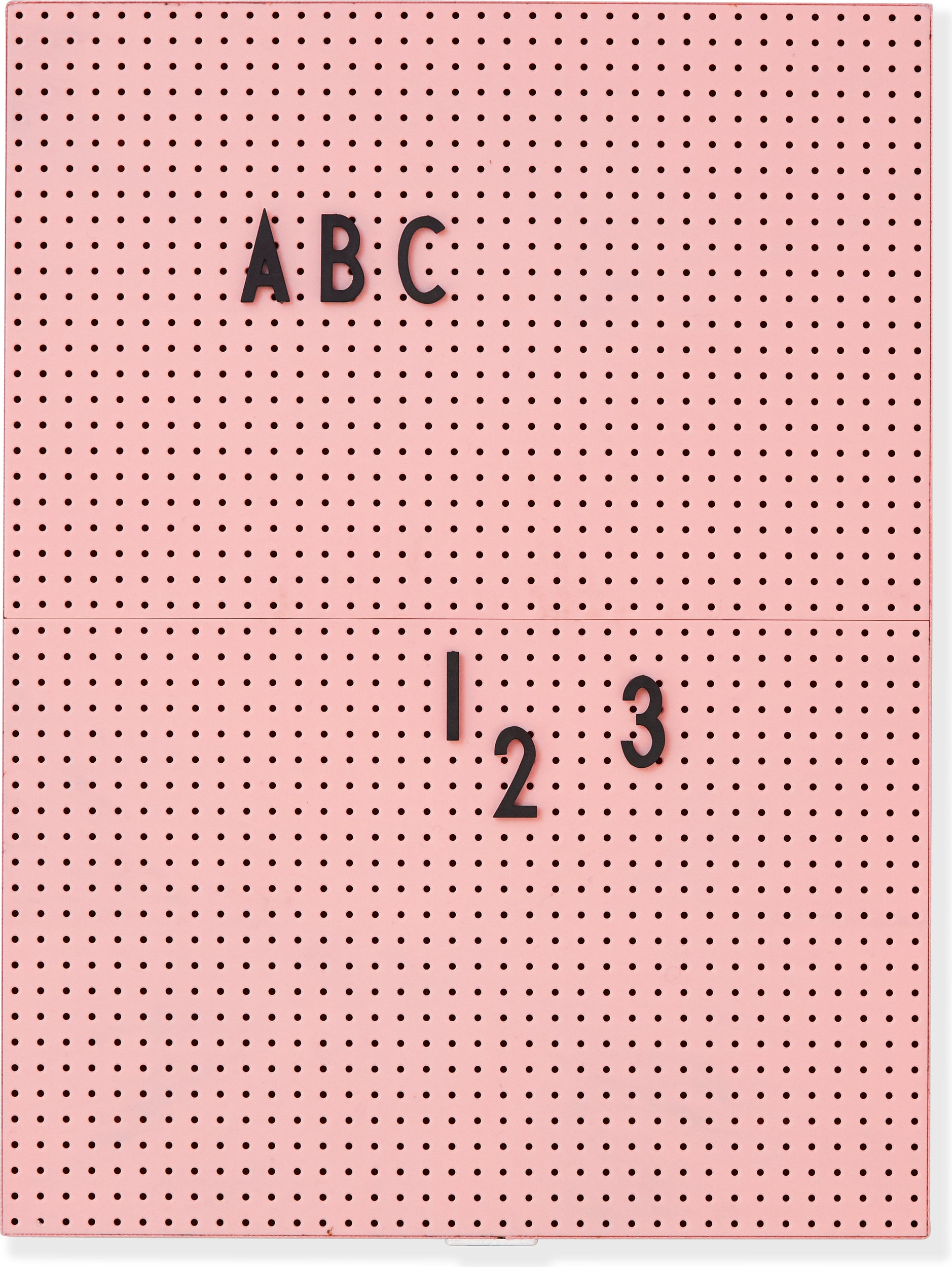 Tablica Design Letters A4 różowa
