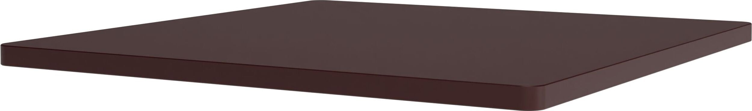 Blat MDF do systemu modułowego Panton Wire 34 8 x 34 8 cm bordowy