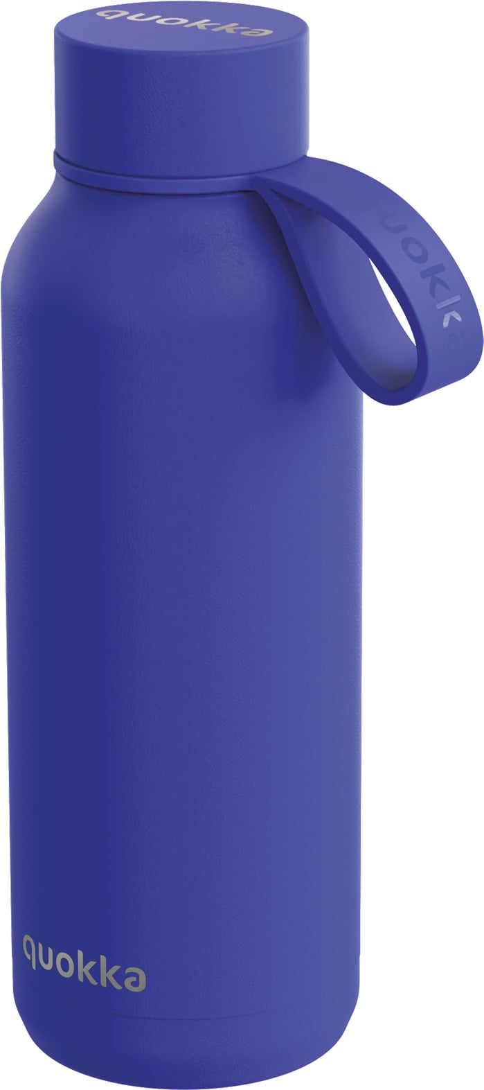 Butelka termiczna z uchwytem Quokka Solid 510 ml niebieska