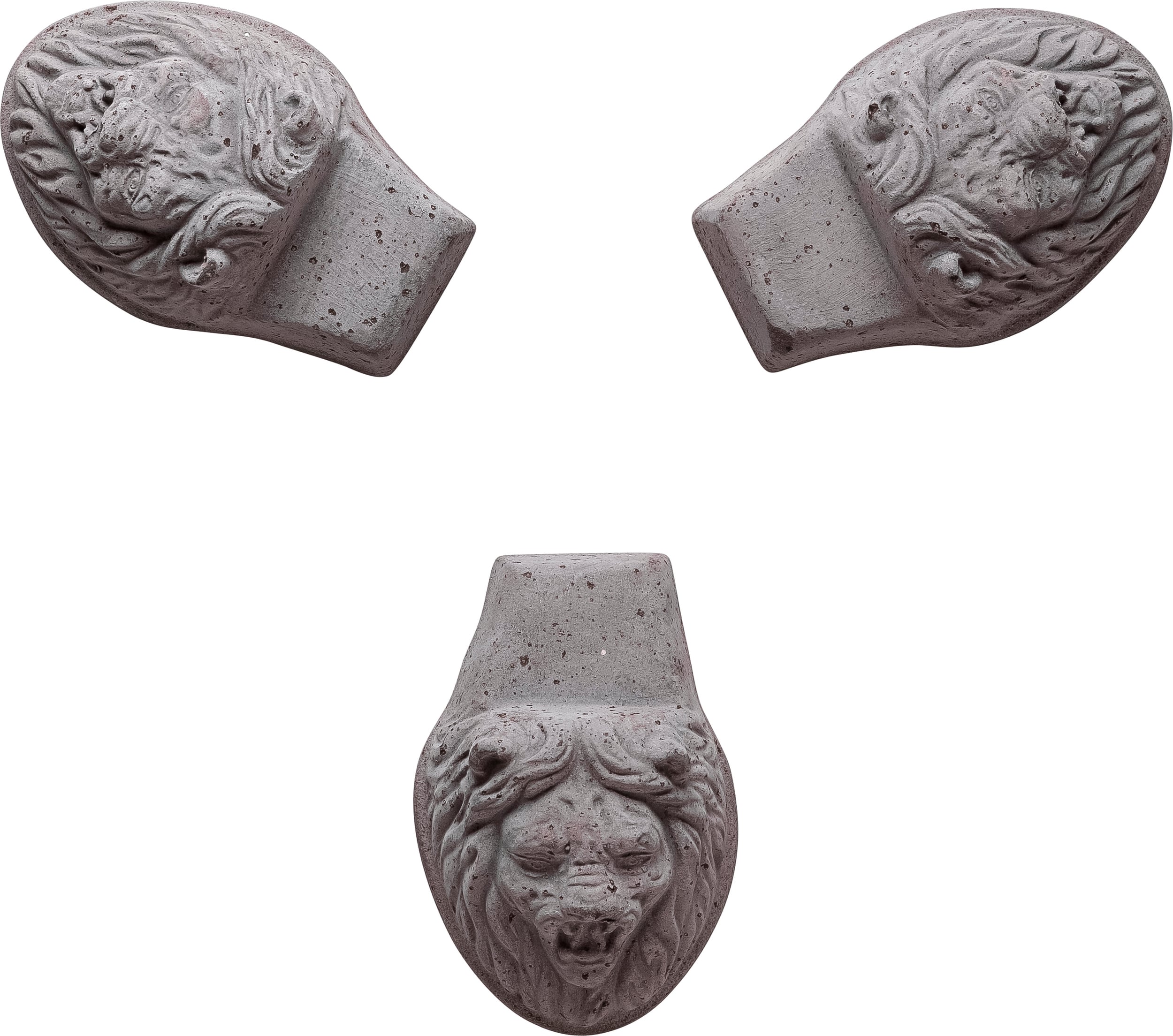 Nóżki pod doniczkę Bergs Potter Lion Head szare