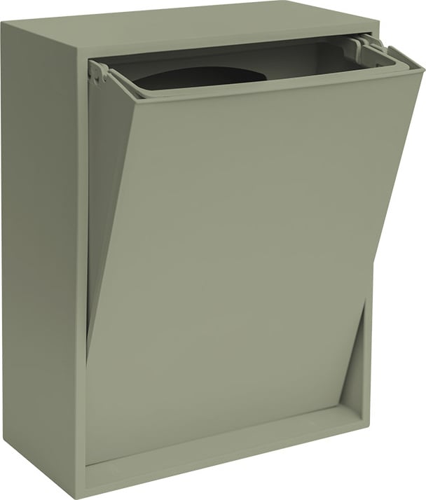 Kosz na śmieci ścienny ReCollector Recycling Box oliwkowy