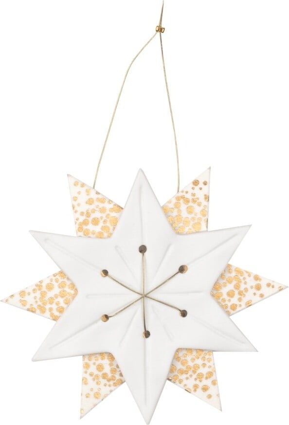 Zawieszka świąteczna Make a Wish Star Shower of Gold