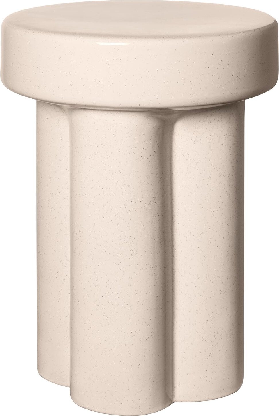 Stołek lub stolik boczny Toru 33 x 44 cm pastelowy róż