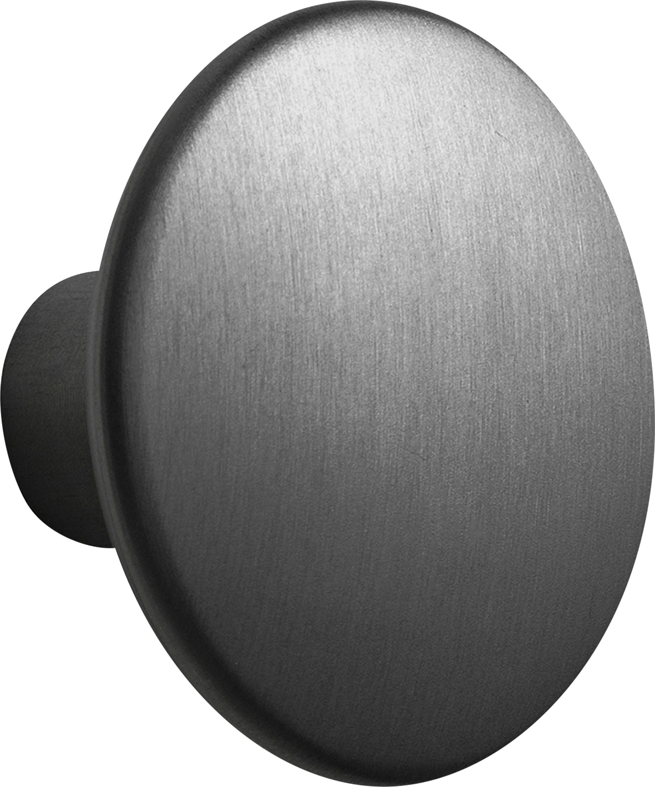 Haczyk ścienny Dots Metal 2 7 cm czarny