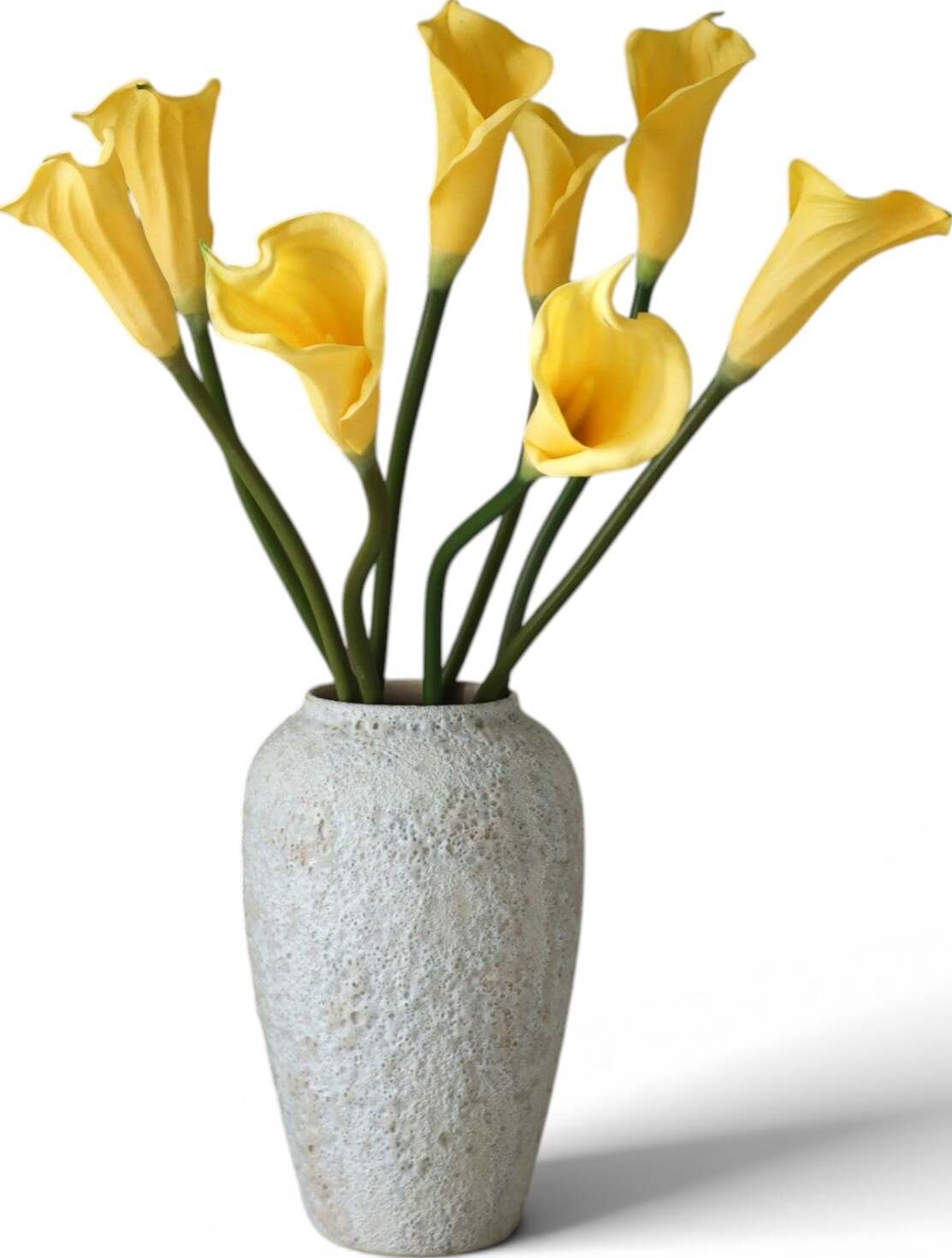 Kwiaty sztuczne bukiet Yellow Calla Lily