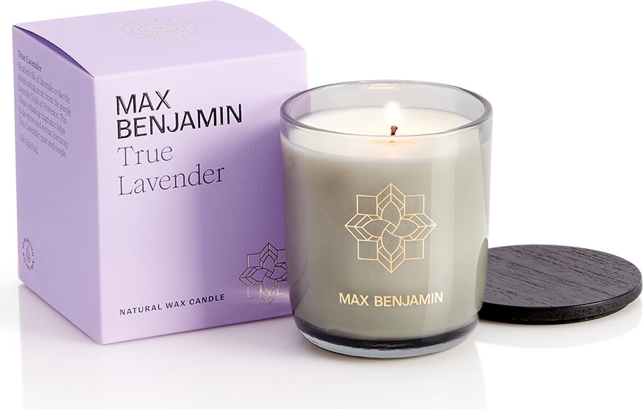 Świeca zapachowa Max Benjamin True Lavender
