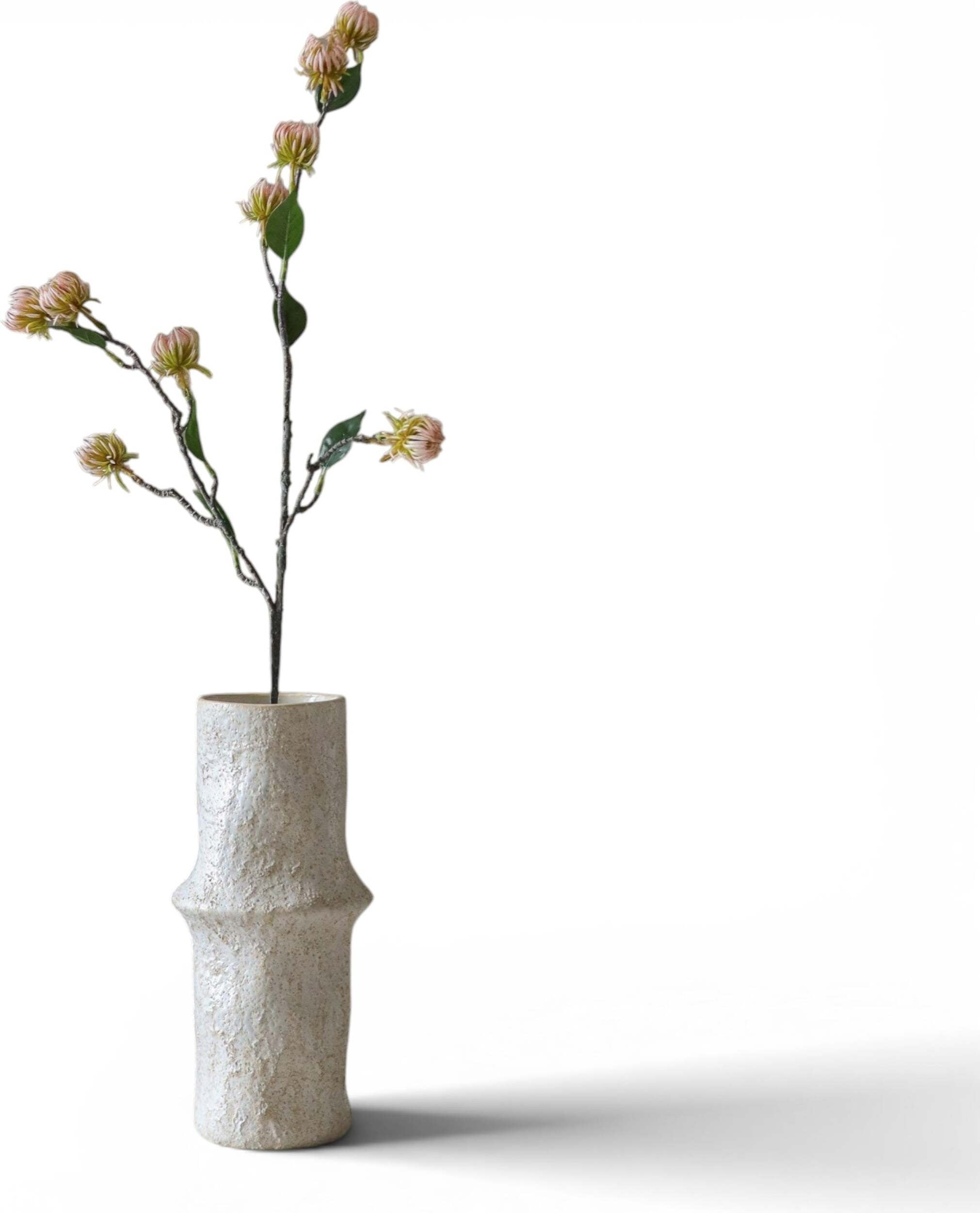 Gałązka sztuczna Botane oczar 86 cm różowy
