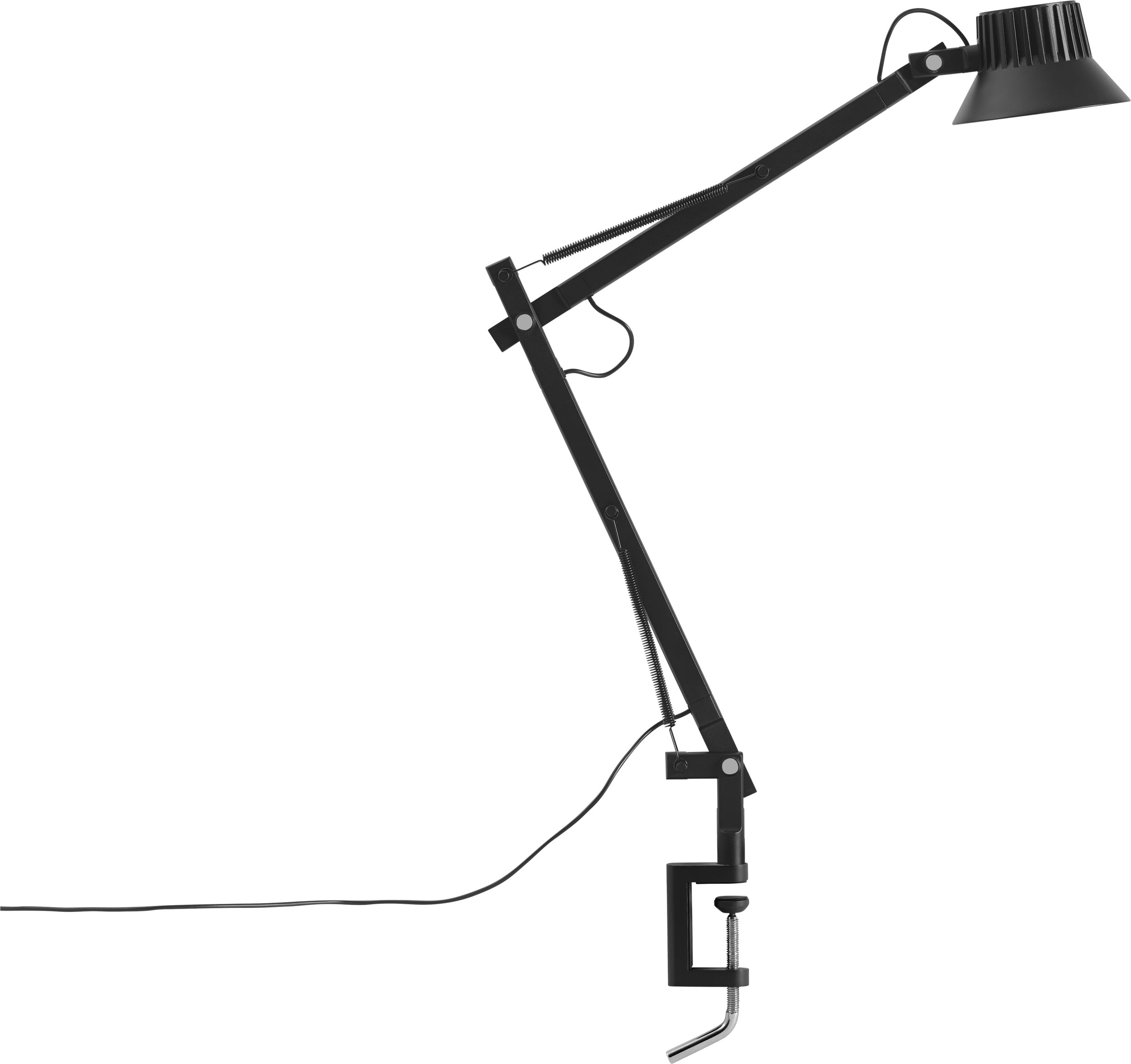 Lampa stołowa Dedicate S2 czarna z klamrą