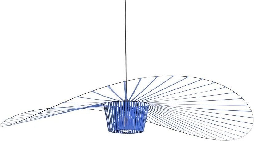 Lampa wisząca Vertigo 140 cm niebieska kabel 10m