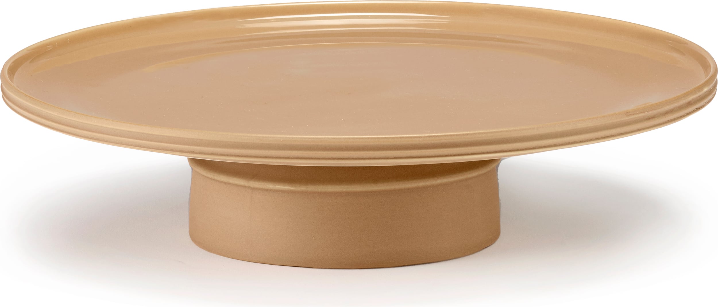 Patera Dune 33 cm pomarańczowa porcelanowa