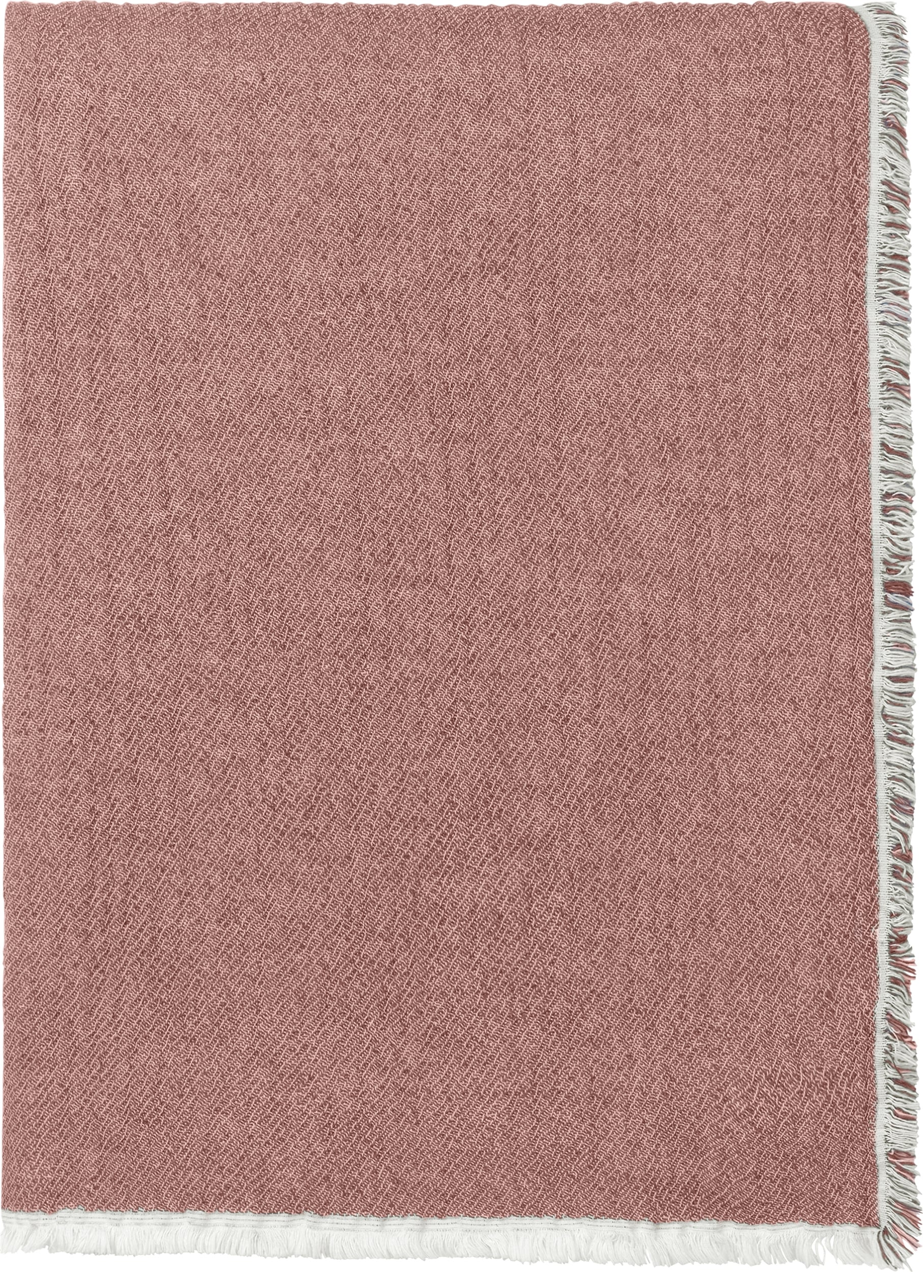 Koc Thyme 130 x 180 cm jasnoczerwony