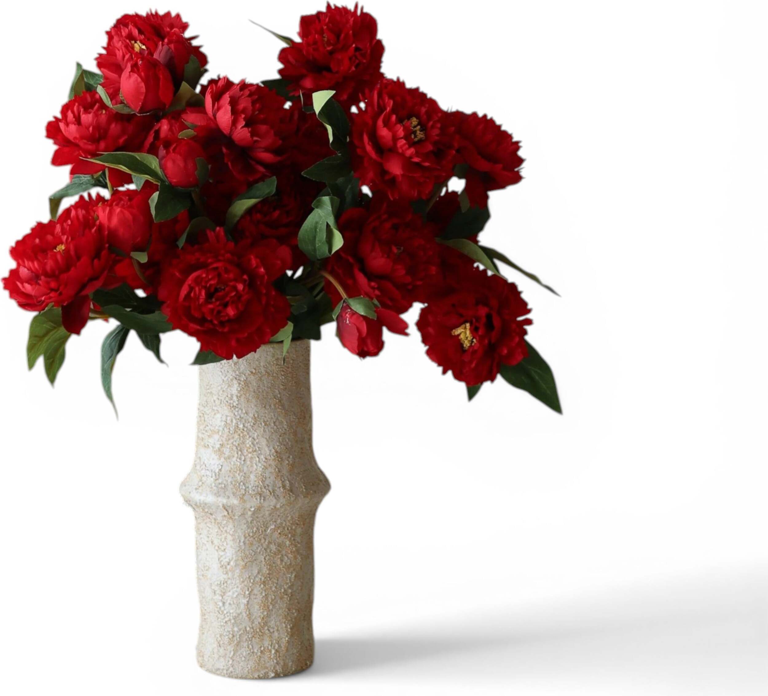 Kwiaty sztuczne bukiet Dark Red Peony