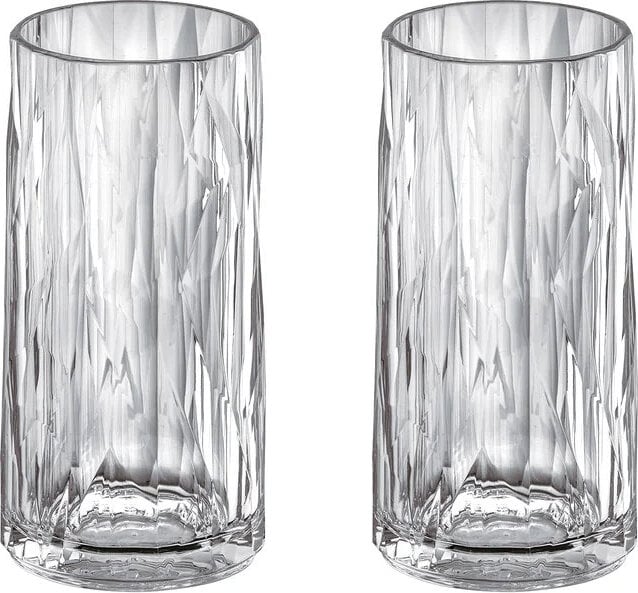 Szklanki z tworzywa Club No. 8 Tritan 300 ml szare 2 szt.