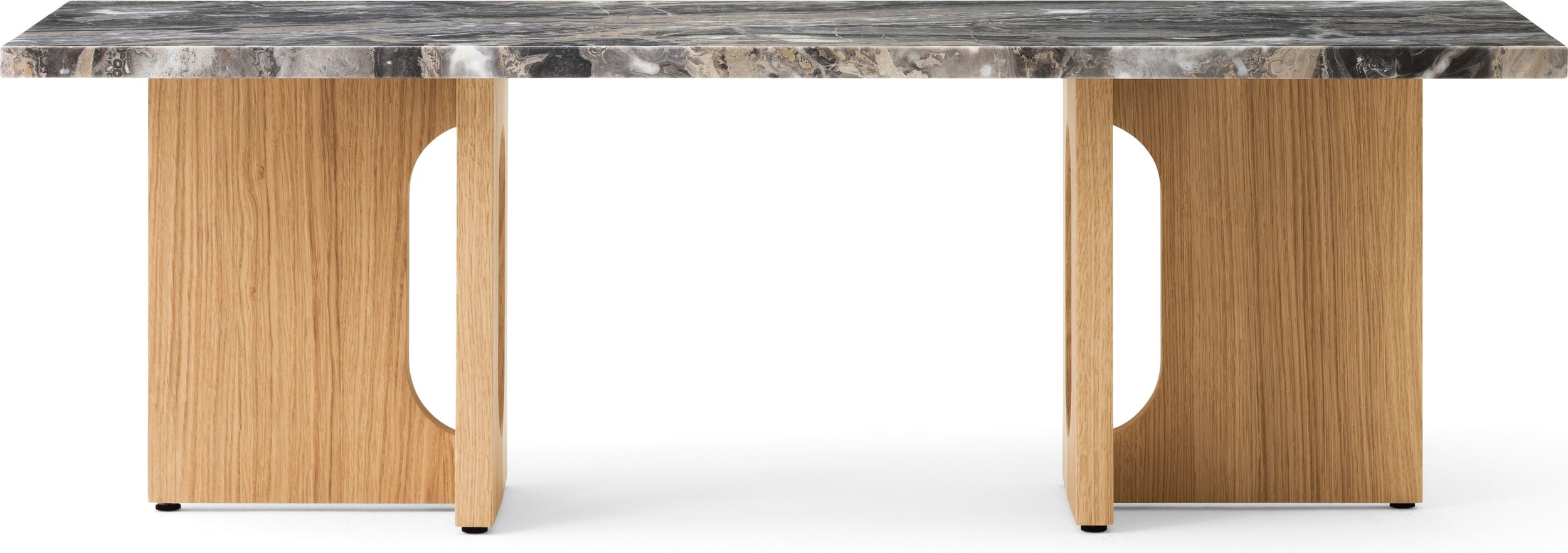 Stolik kawowy Androgyne Grey Galaxy 120 cm dąb naturalny
