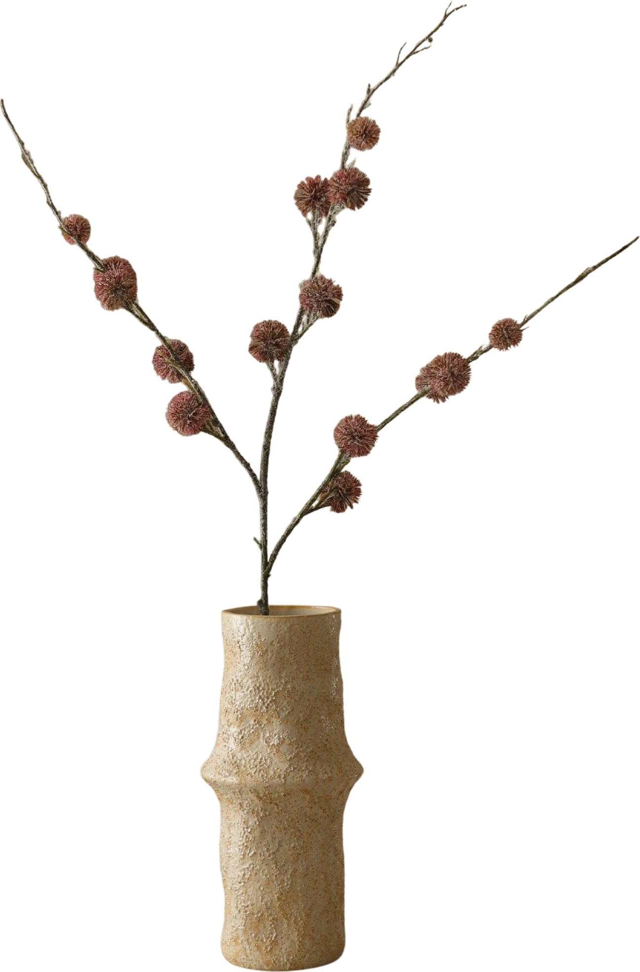 Gałązka sztuczna Botane rzepa 94 cm fioletowa