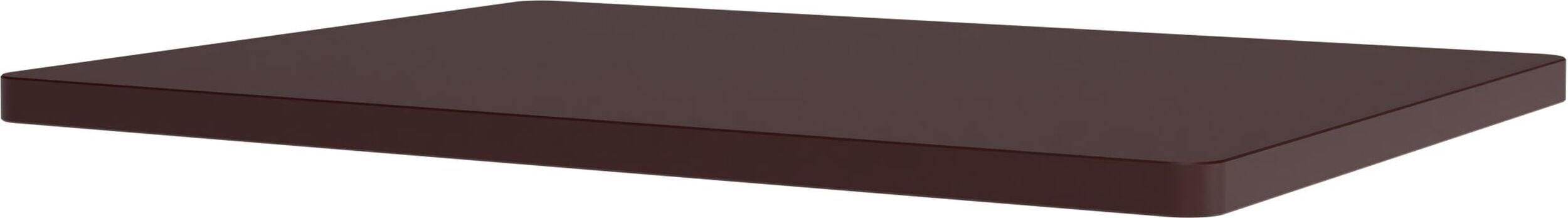 Blat MDF do systemu modułowego Panton Wire 34 8 x 25 7 cm bordowy