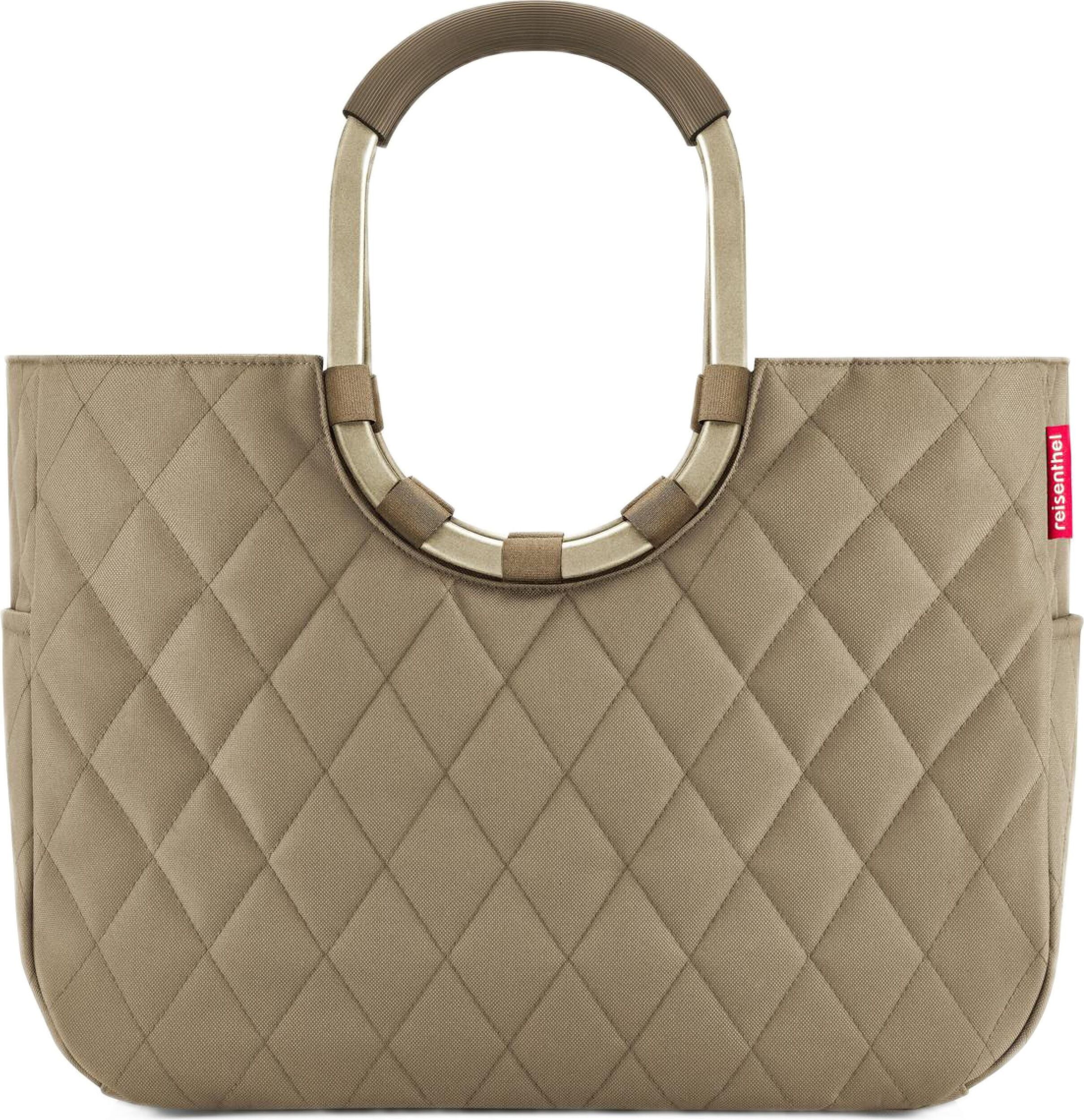 Torba Loopshopper L ciemnobeżowa pikowana