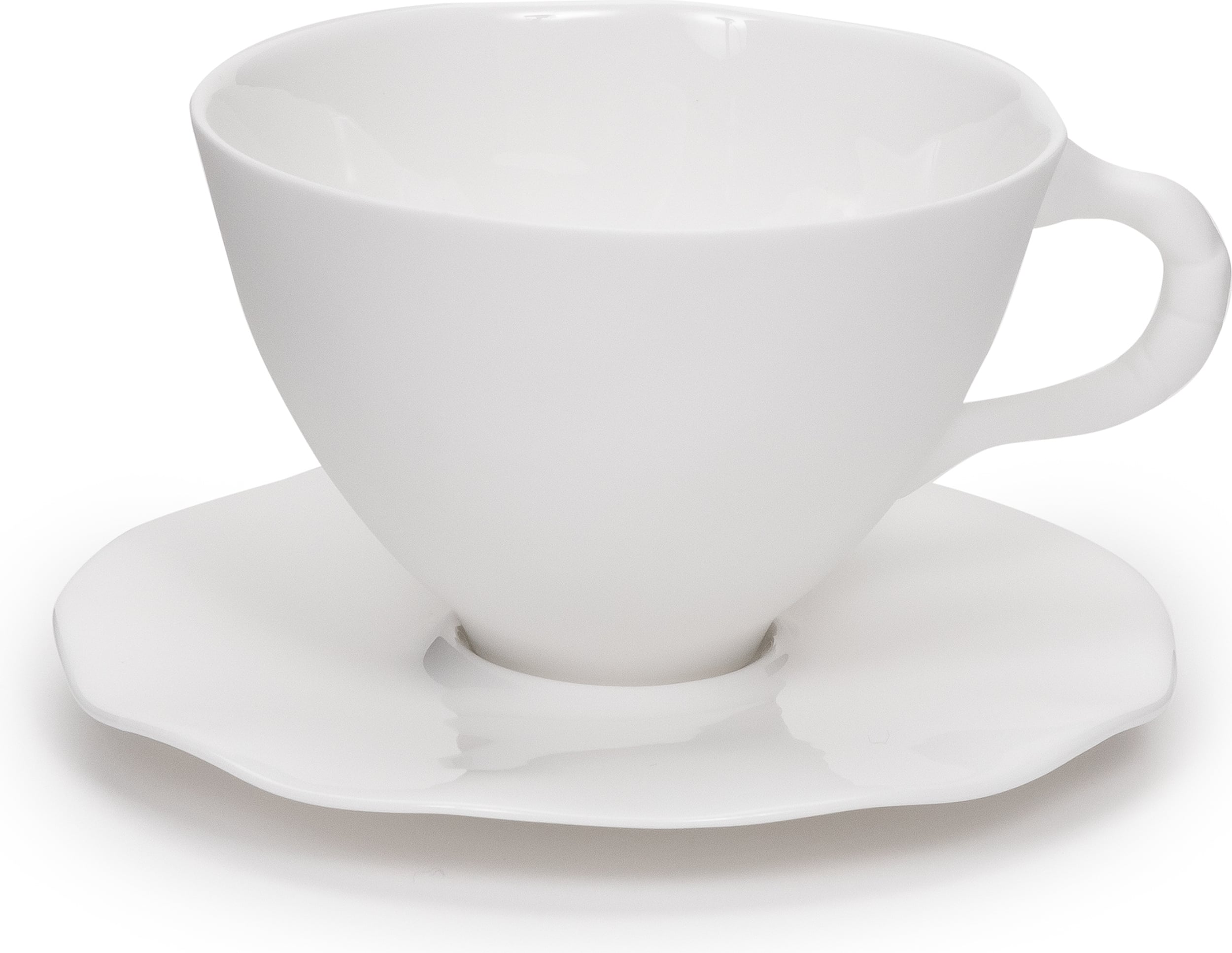 Filiżanki ze spodkami Perfect Imperfection 280 ml 2 szt.