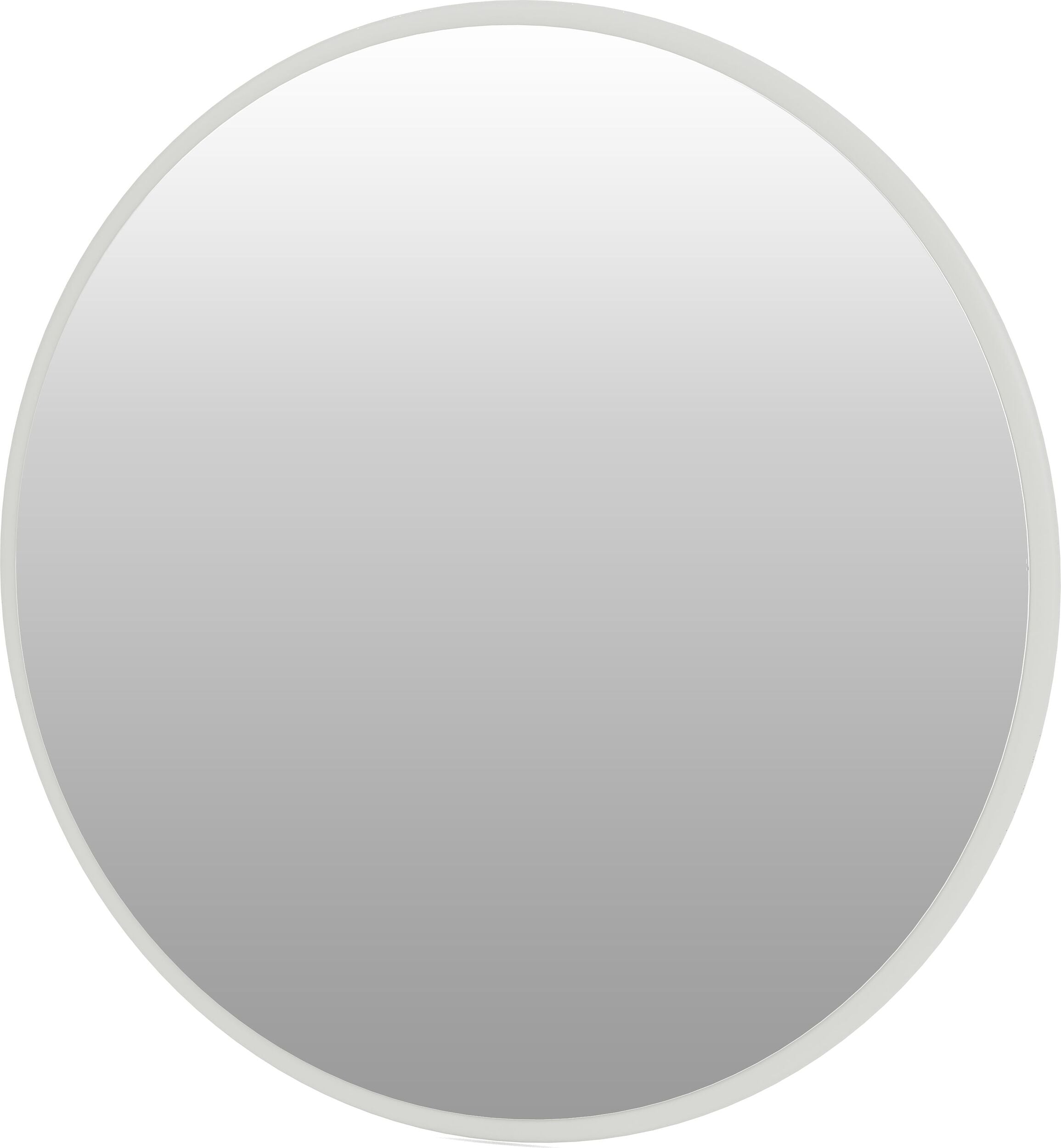 Lustro ścienne Montana Mini okrągłe jasnoszare