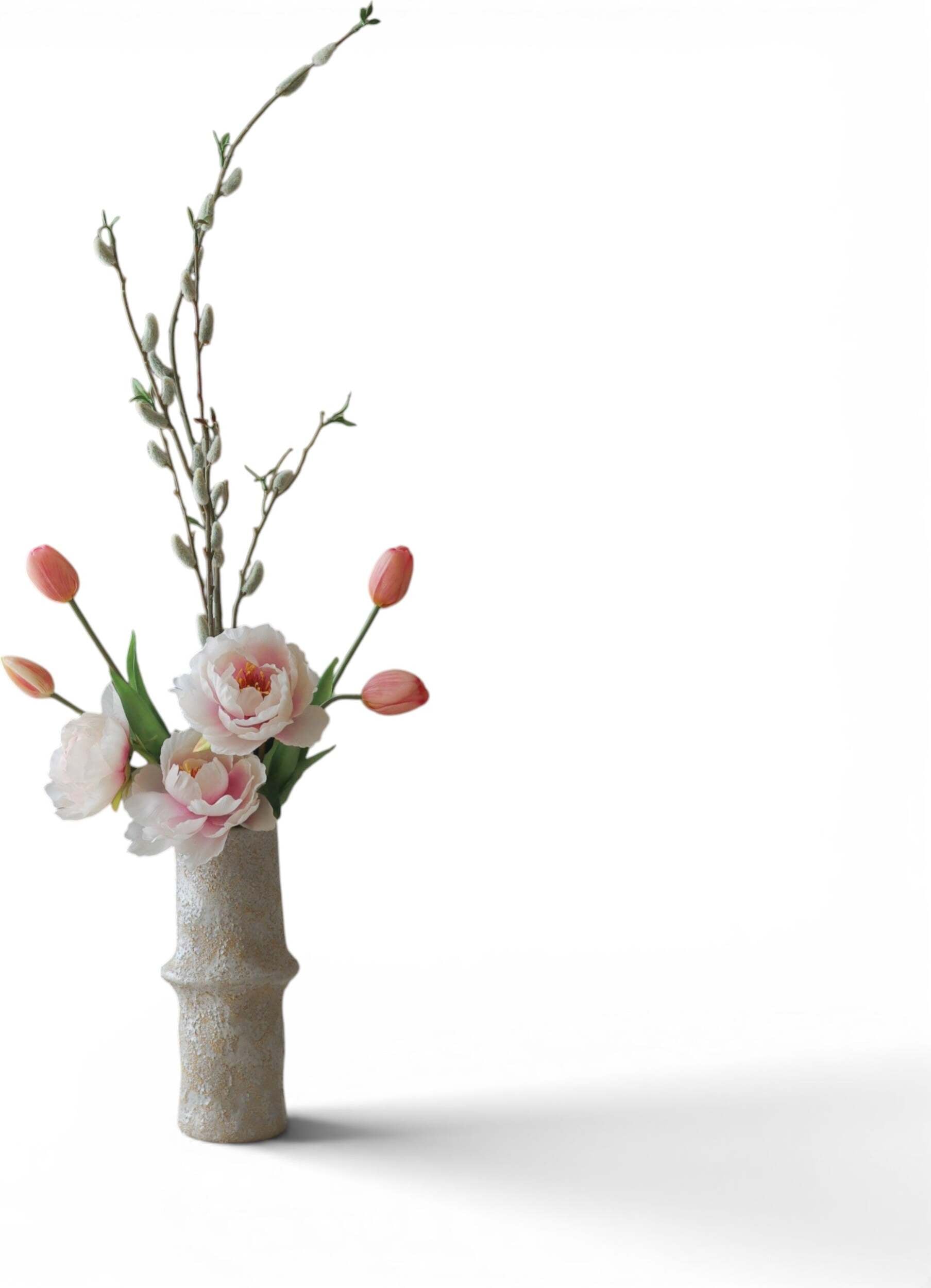 Kwiaty sztuczne bukiet Pale Bloom
